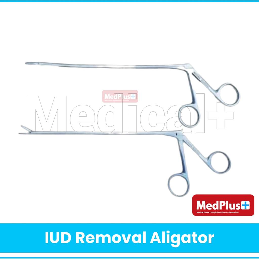 M+  Iud Removal Aligator 20 Cm Aligator Forcep IUD Clamp Instrumen
