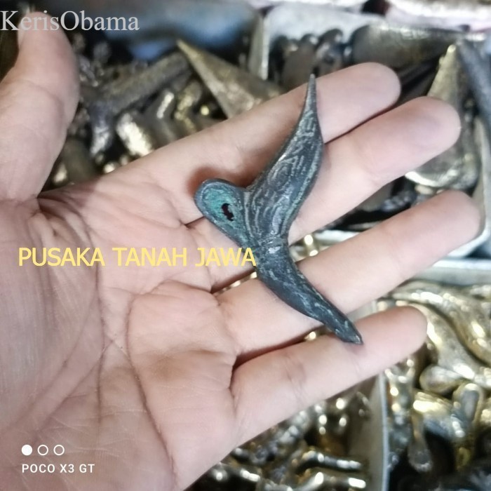 pusaka kantil full kuningan be Terlaris PTJ63 antik