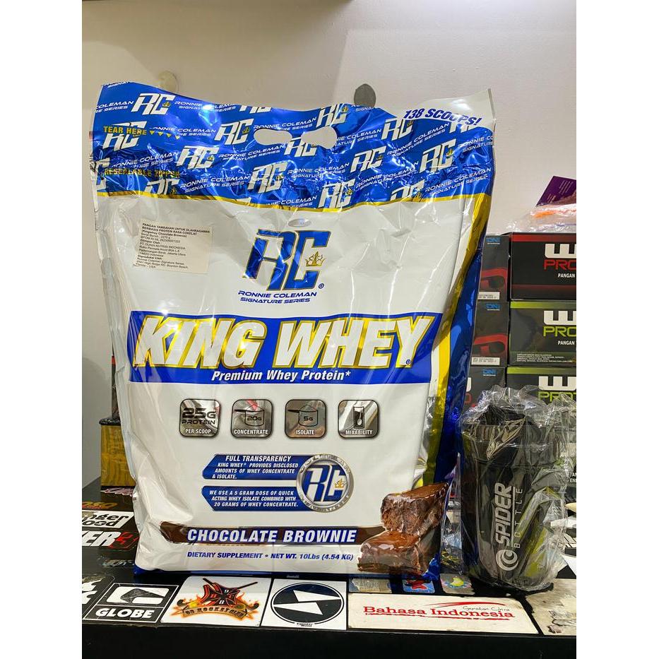 Termurah KING WHEY 10LBS RC RONNIE COLEMAN - STRAWBERRY