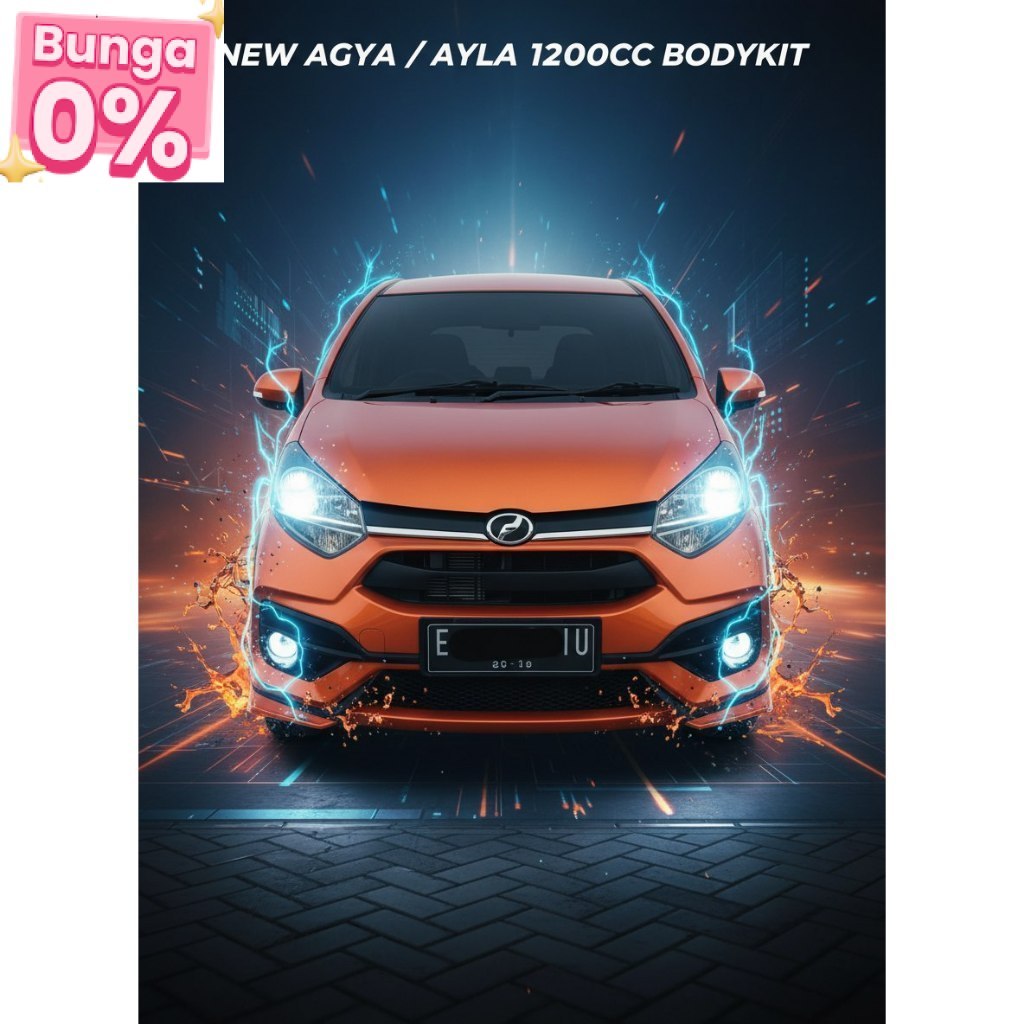 bumper BODYKIT NEW AGYA 1,2 L 2018-2022 BODY KIT NEW AYLA GRADE-A