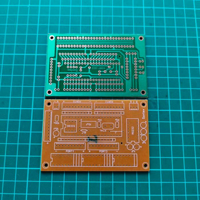 pcb 8051 mcs51 at89c51 89s51 at89c52 minimum system 89s52 89c51 89c52 BEST