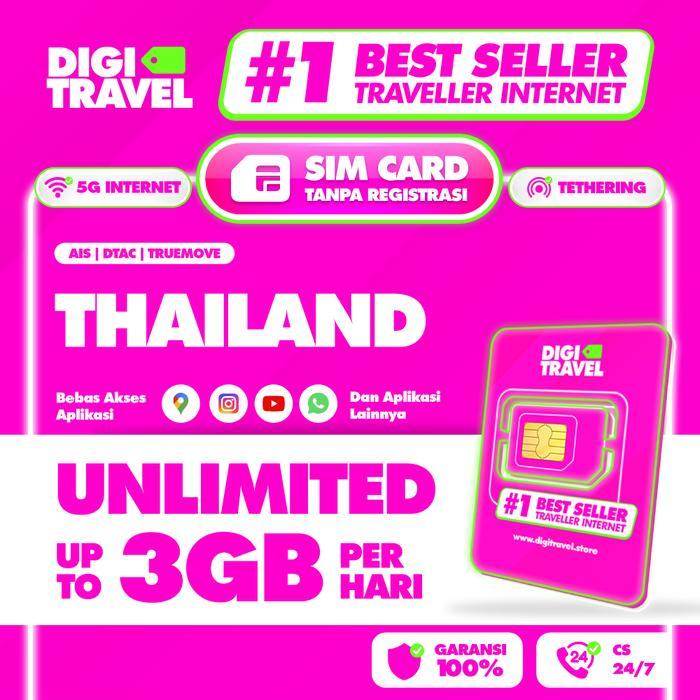 UrbanPov Sim Card Thailand Unlimited | Simcard Thailand Unlimited AIS DTAC | Sim Card Simcard Thaila