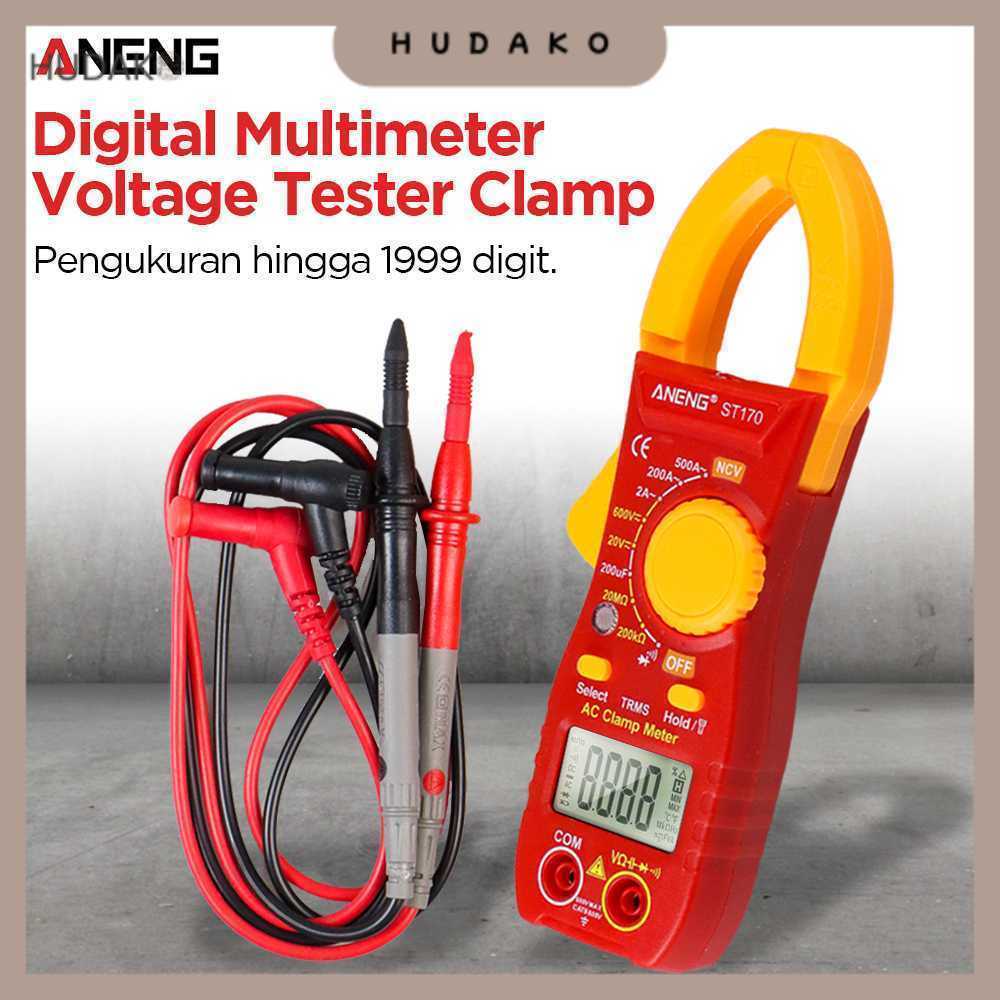 ANENG Digital Multimeter Tang Ampere Voltage NCV Tester Clamp - ST170