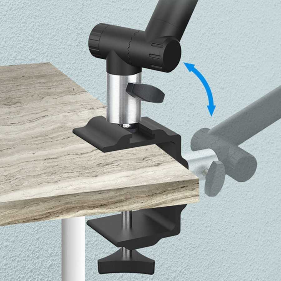 COSTA CB-A2 Boom Arm Overhead Table Stand f/ Camera Smartphone Mic LED