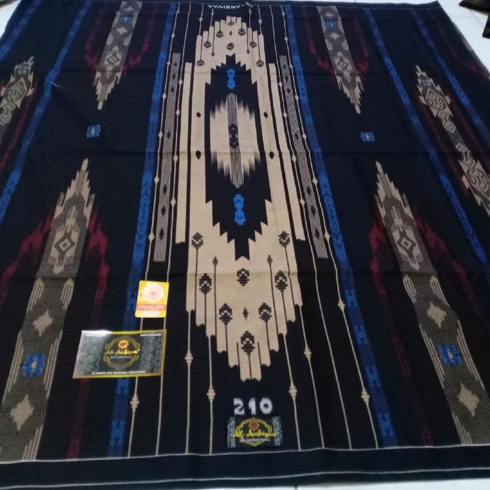 PROMO beli 1 gratis 1 Sarung Al anbiyaa' motif  SGL Beli satu gratis Satu Sarung  Motif  hitam Katun