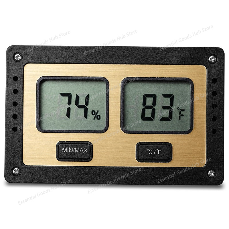 Cigar Hygrometer Electronic gital Thermohygrometer Household Indoor High Precision gital splay Therm
