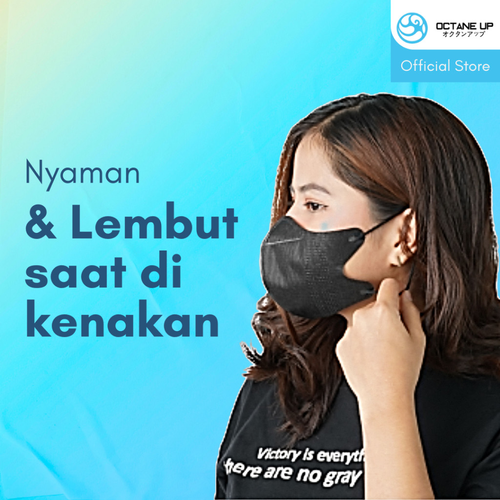 PROMOMasker Duckbill Eco Green 3ply Earloop 1 Box isi 50 pcs Premium Octane UpMURAHH