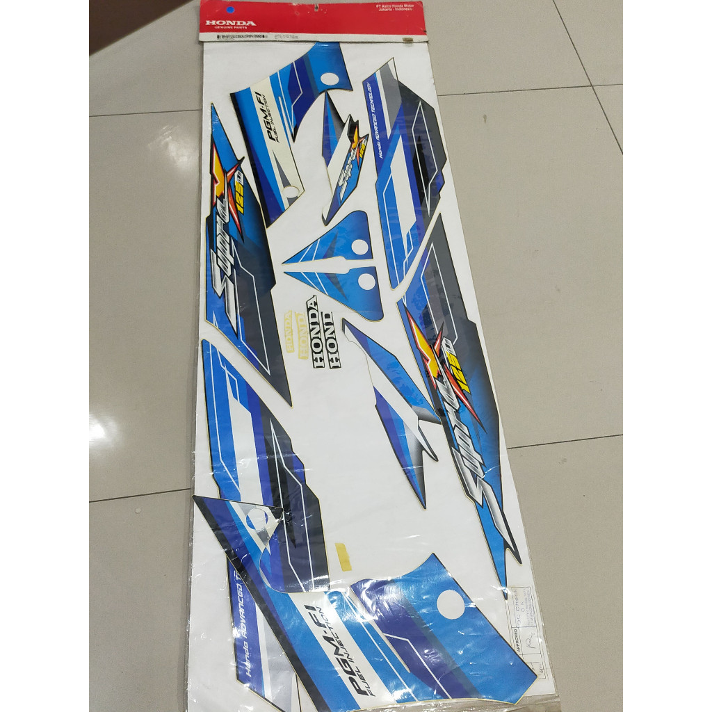 striping FULL SET honda SUPRA X original 871X0-KTM780ZB full set