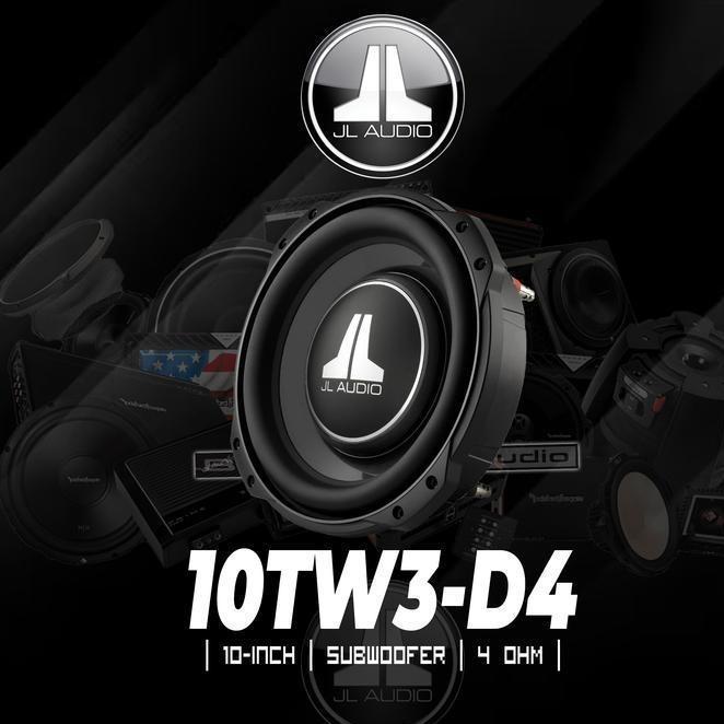 JL AUDIO 10TW3-D4 Subwoofer 10"- GARANSI RESMI - 100% BARANG ORIGINAL