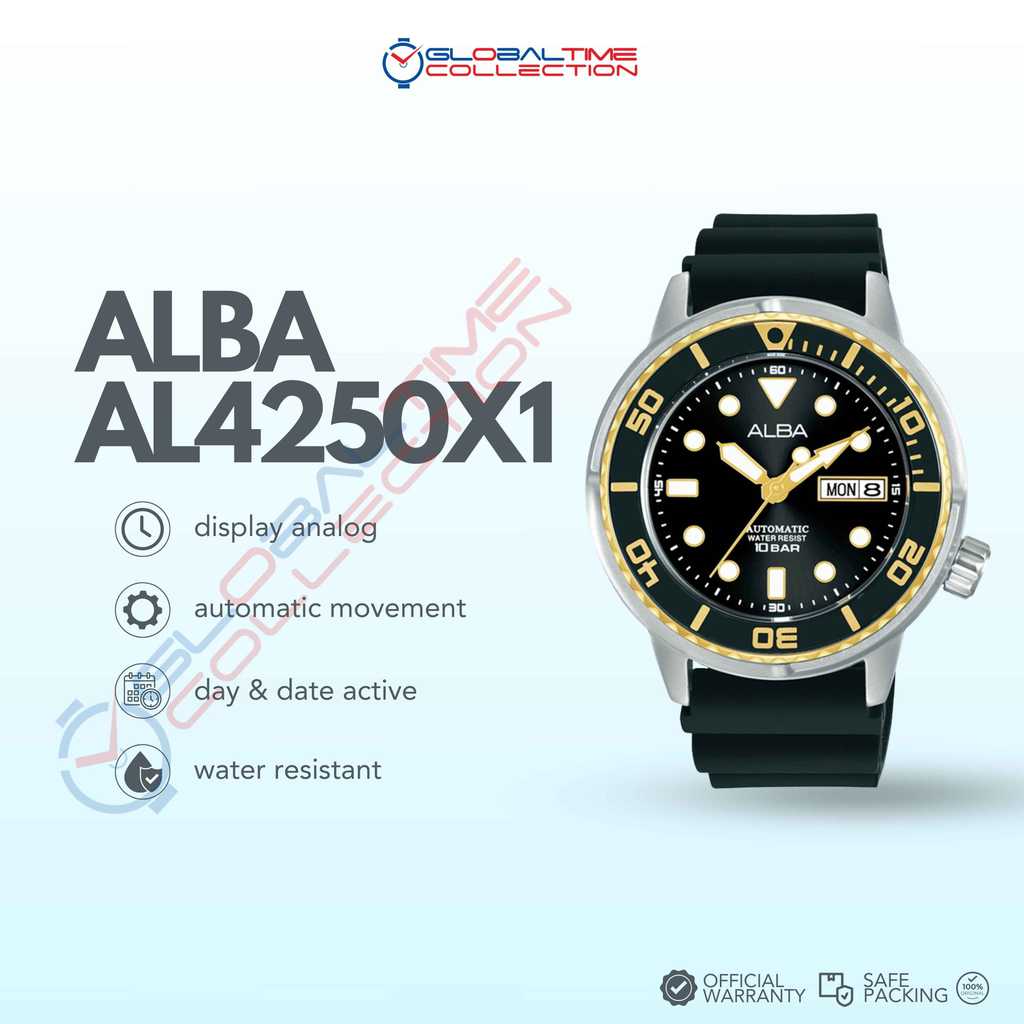 Jam Tangan Pria Alba AL4250X1 Automatic