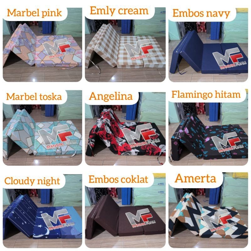PROMOKasur Lipat Inoac  Eon Tebal 5,10,15 dan 20 cm Original Lipat 4  | Kasur Lipat | Kasur Busa Ino
