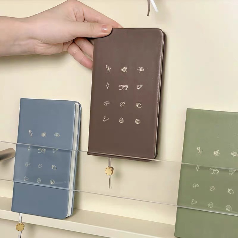 A5 A6 Pu Leather thicken Notebook Travel Journal Handbook Sketbook Stationery Writing Book Office Su