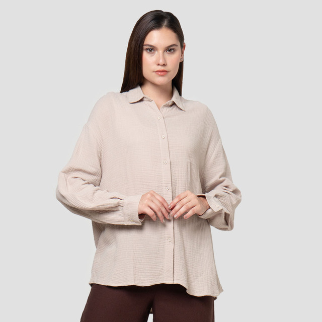 Nevada Double Gauze Kemeja Wanita 123297068