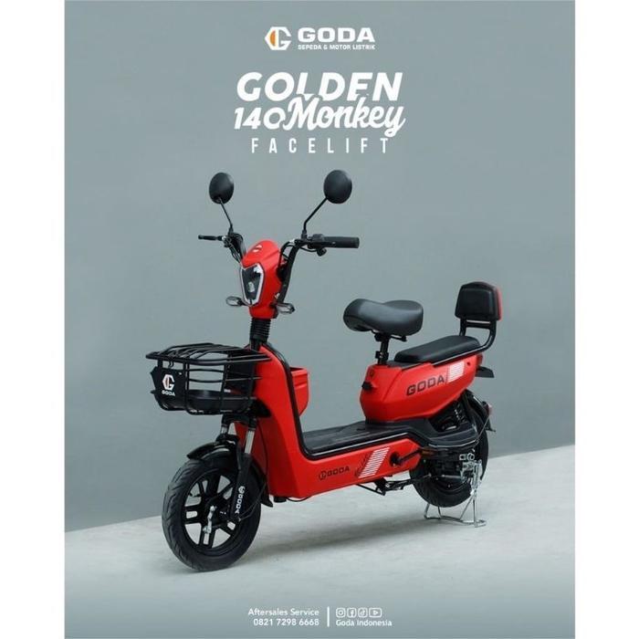 SEPEDA LISTRIK GODA GOLDEN 140 MONKEY