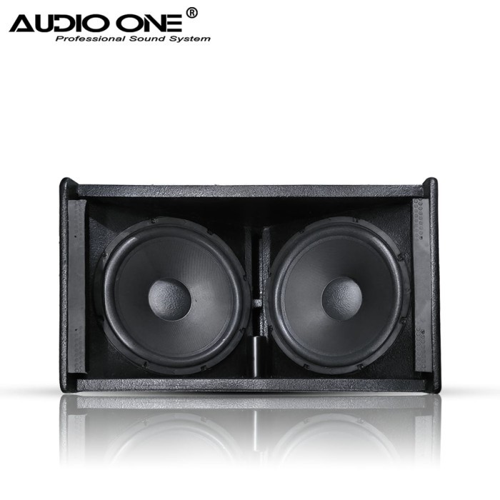 PROMO- AUDIO ONE KX-212 SUBWOOFER KARAOKE AKTIF 12INCH DOUBLE 2 X 12INCH BESI