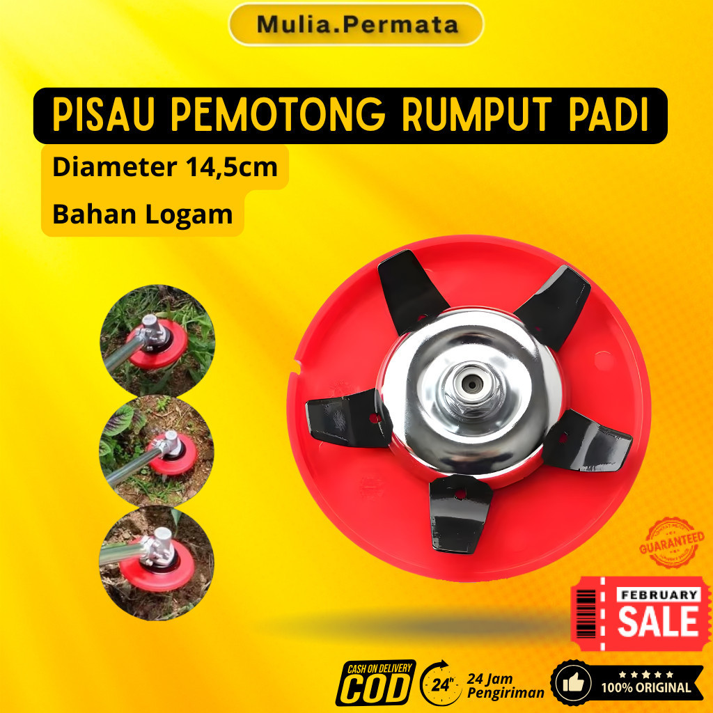 Pisau matun rumput pisau potong rumput alat penyiang gulma mesin rumput alat matun padi