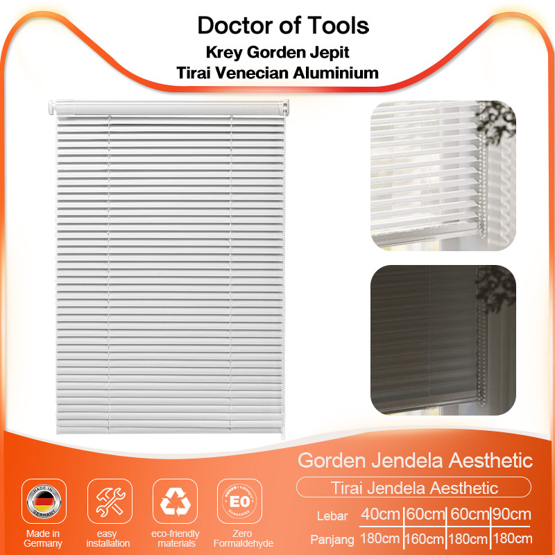 Venetian Blinds Krey Jendela Minimalis Aluminium Tirai Gorden Jendela Aesthetic Tirai Gorden Gulung