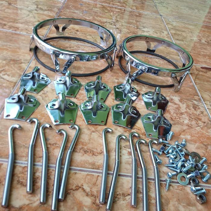 Ring kempul mini krom ketipung kendang