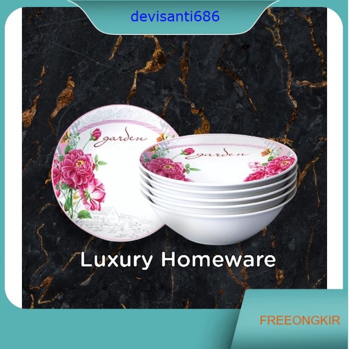 Mangkok Fiorenza 7 Inch / Mangkok Tekwan Baso [6 Pcs]