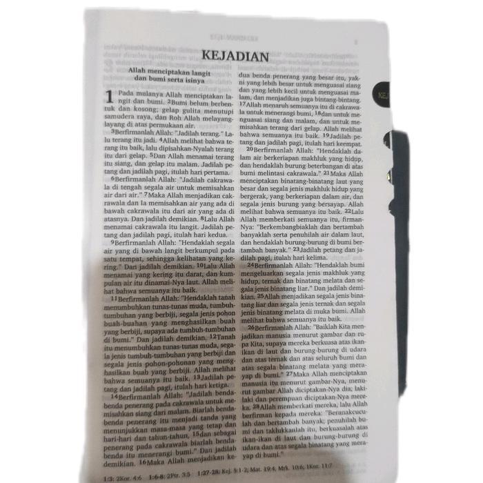 Lembaga Alkitab Indonesia ALKITAB DEUTEROKANONIKA Ukuran Sedang Perjanjian Lama & Baru Terjemahan Ba