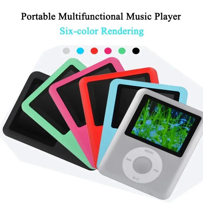 Mini MP3 Music Player High Quality Portable MP3 Radio Player Support FM Radio Video E-book With Larg
