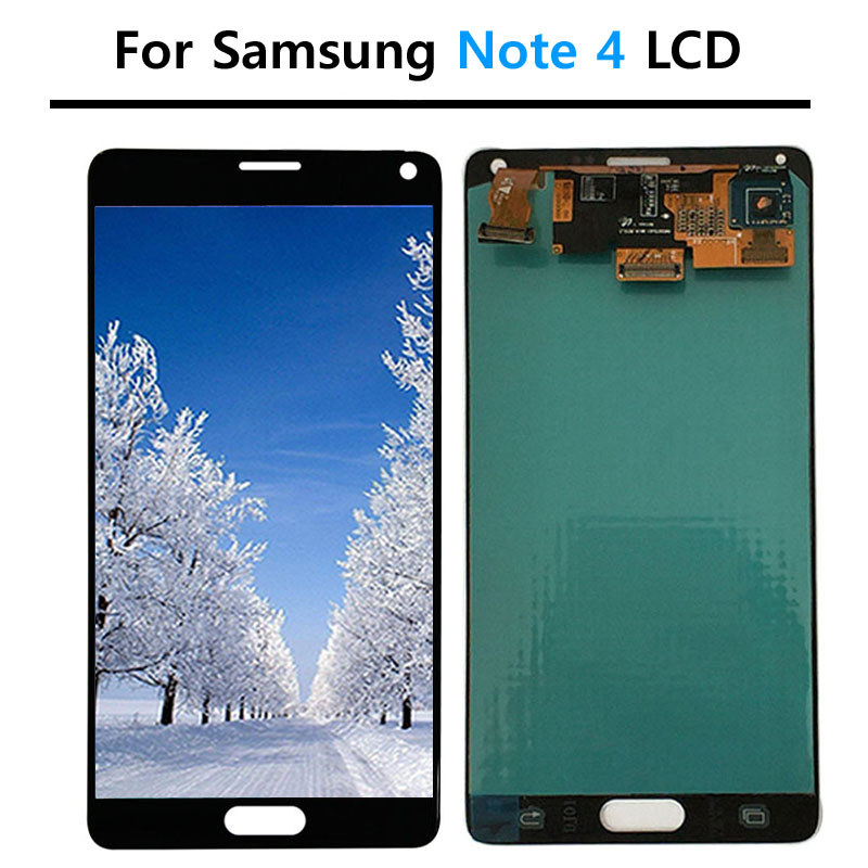 LCD Screen For Samsung Galaxy Note 4 LCD N910T N910A LCD Display Touch Screen Digitizer Assembly For