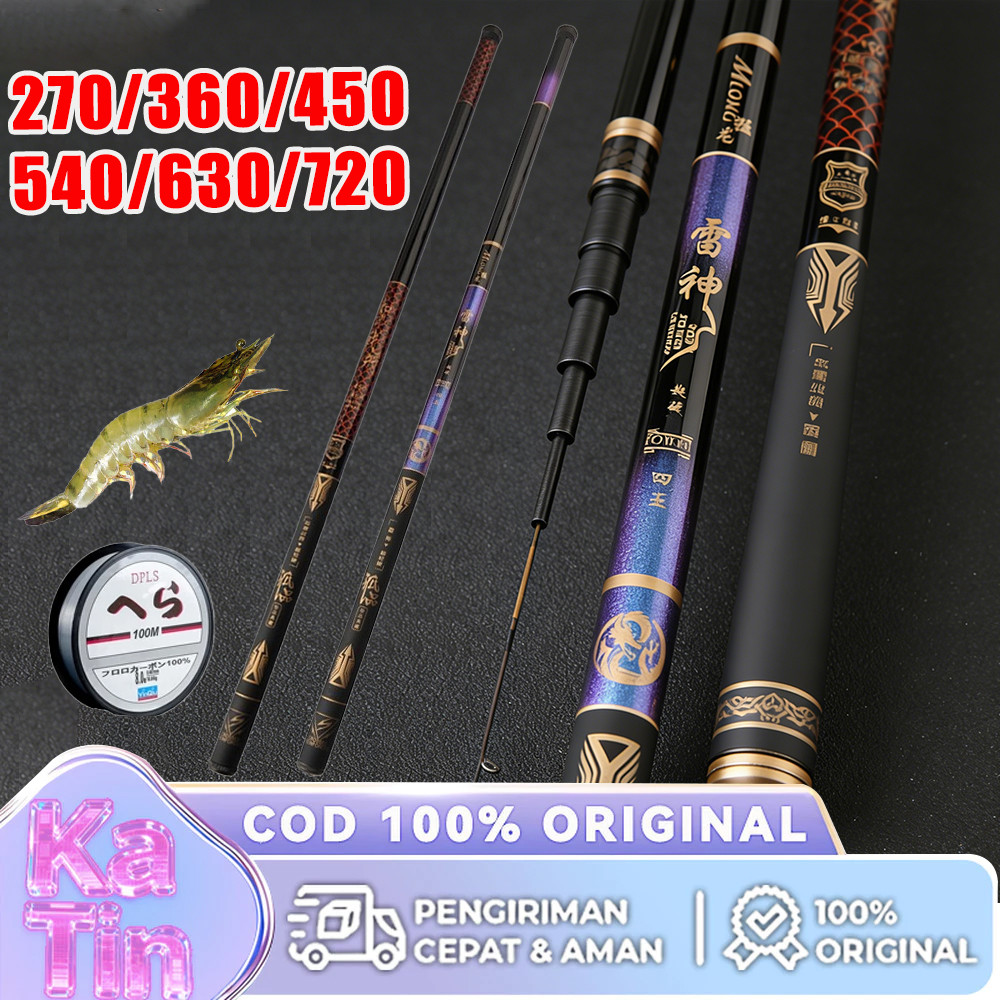 Joran Tegek Kagawa Batik Hantu Tua Joran 270 360 450 540 630 720 Carbon Medium Hard Pancing Tegek Pa