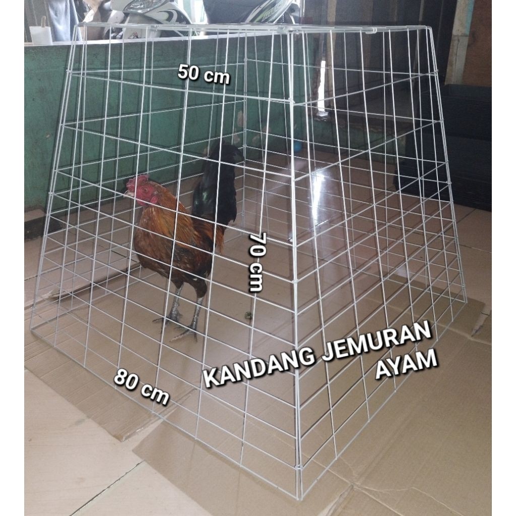 KANDANG JEMURAN AYAM/KANDANG PIRAMID