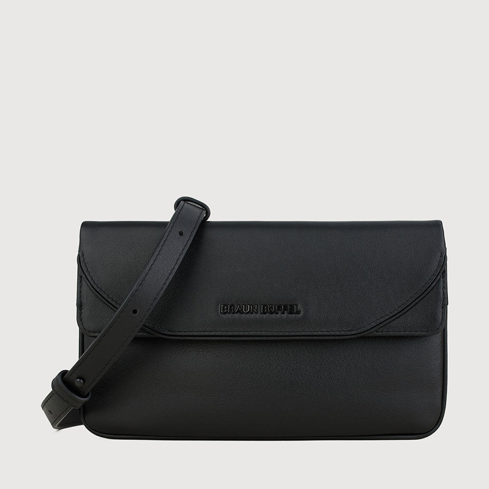 TAS SLING POUCH WANITA BRAUN BUFFEL CLAMP