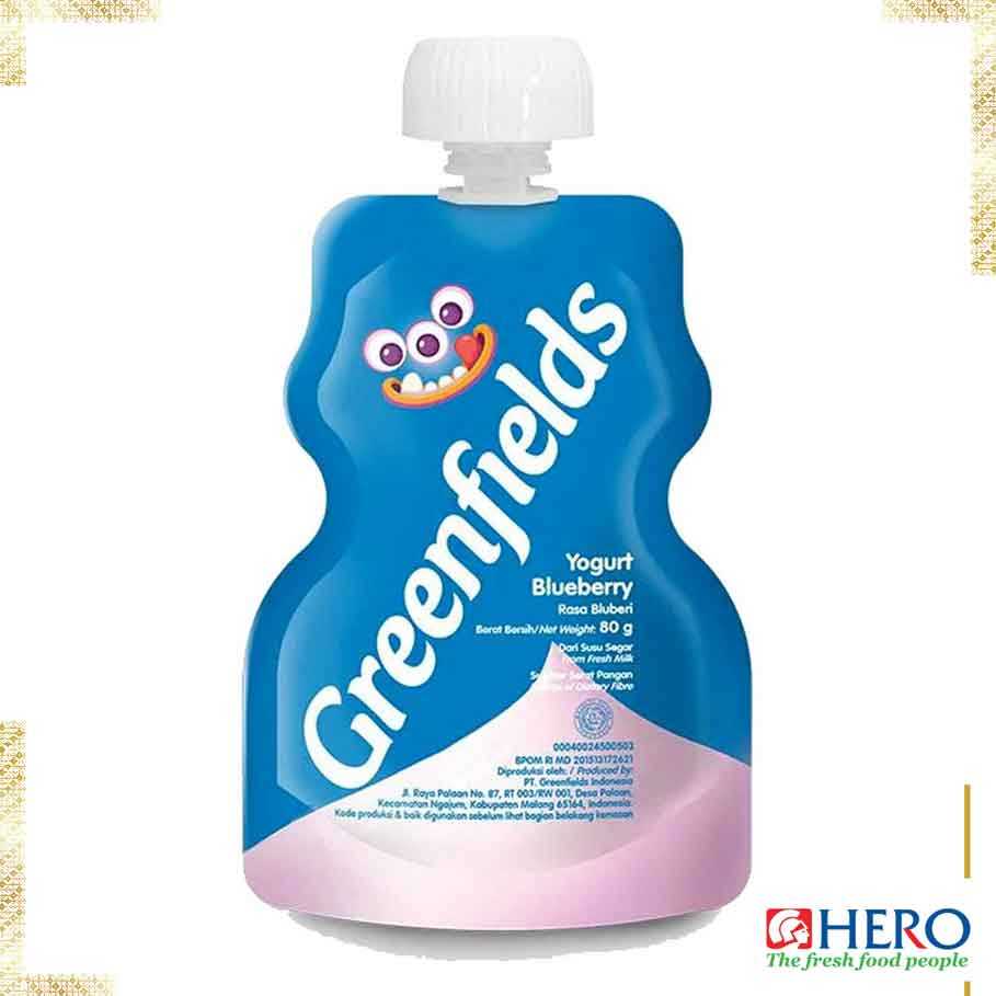 GREENFIELDS YOGURT BLUEBERRY 110GR