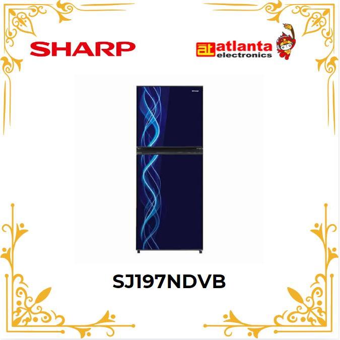 KULKAS 2 PINTU SHARP SJ197NDVB