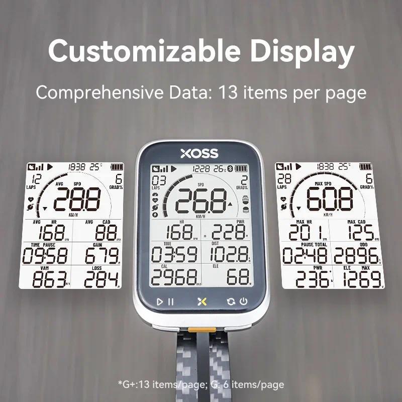 Bike Computer XOSS G3 G3+ GPS Speedometer Waterproof Road Bike MTB Bicycle Bluetooth ANT+ Bicycle Ac