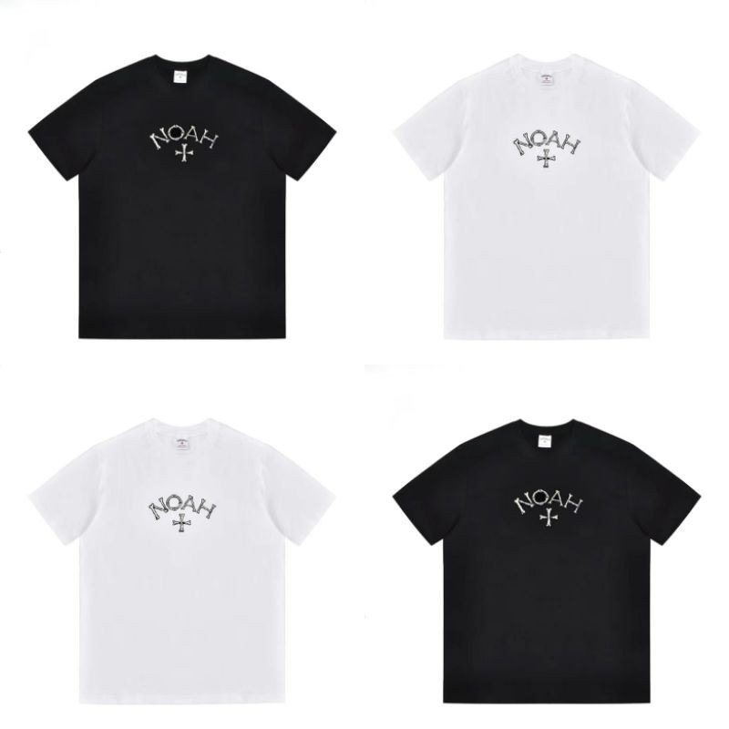 (COD) Noah Front Logo Tshirt Baju Kaos Lengan Pendek Unisex