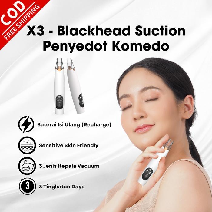 [COD] Alat Kecantikan Pengelupas Kulit Wajah Pembersih Pori Wajah Elektrik Penghisap Titik Hitam Jer