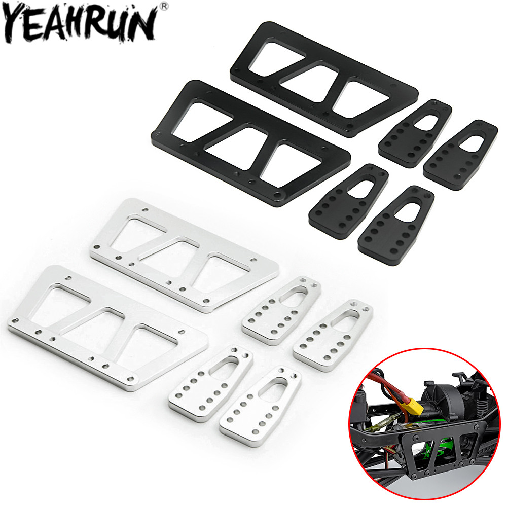 YEAHRUN RC Car Chassis Lift Plate Kit for 1/10 Axial SCX10 90047 RC Rock Crawler Accessories