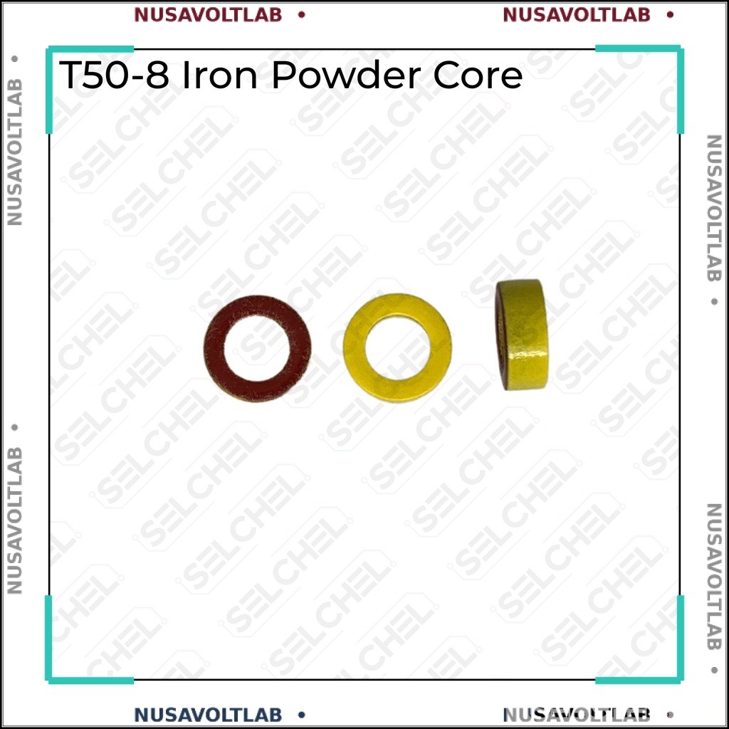 t50-8 toroid core merah kuning