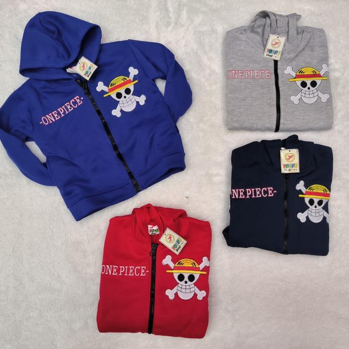 jaket anak one piece / jaket one piece - 8-9th