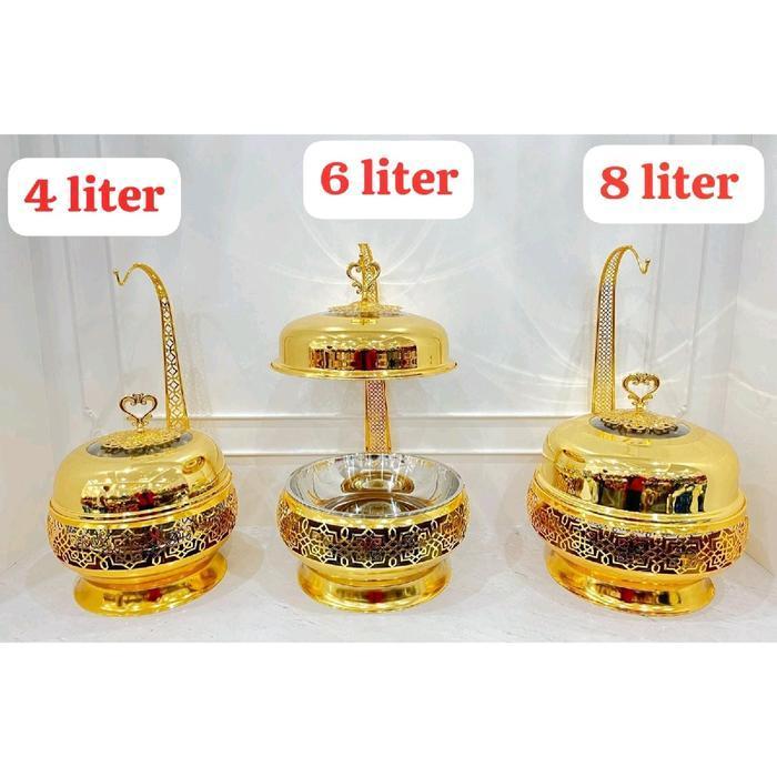 RAMADAN SALE - TEMPAT SAYUR/TEMPAT LAUK/ PRASMANAN SULTAN/HARGA PER SER 3PCS Kitchenware Stenlis Set