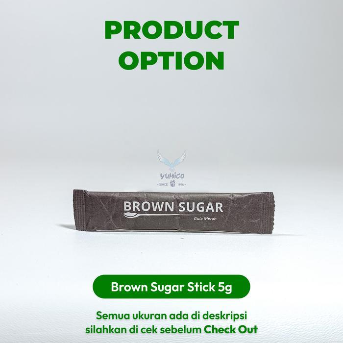 AMENITIES PREMIUM Gula & Krimer Sachet/Stick Isi 250 pcs Brown Sugar White Sugar Gula Sachet Gula St