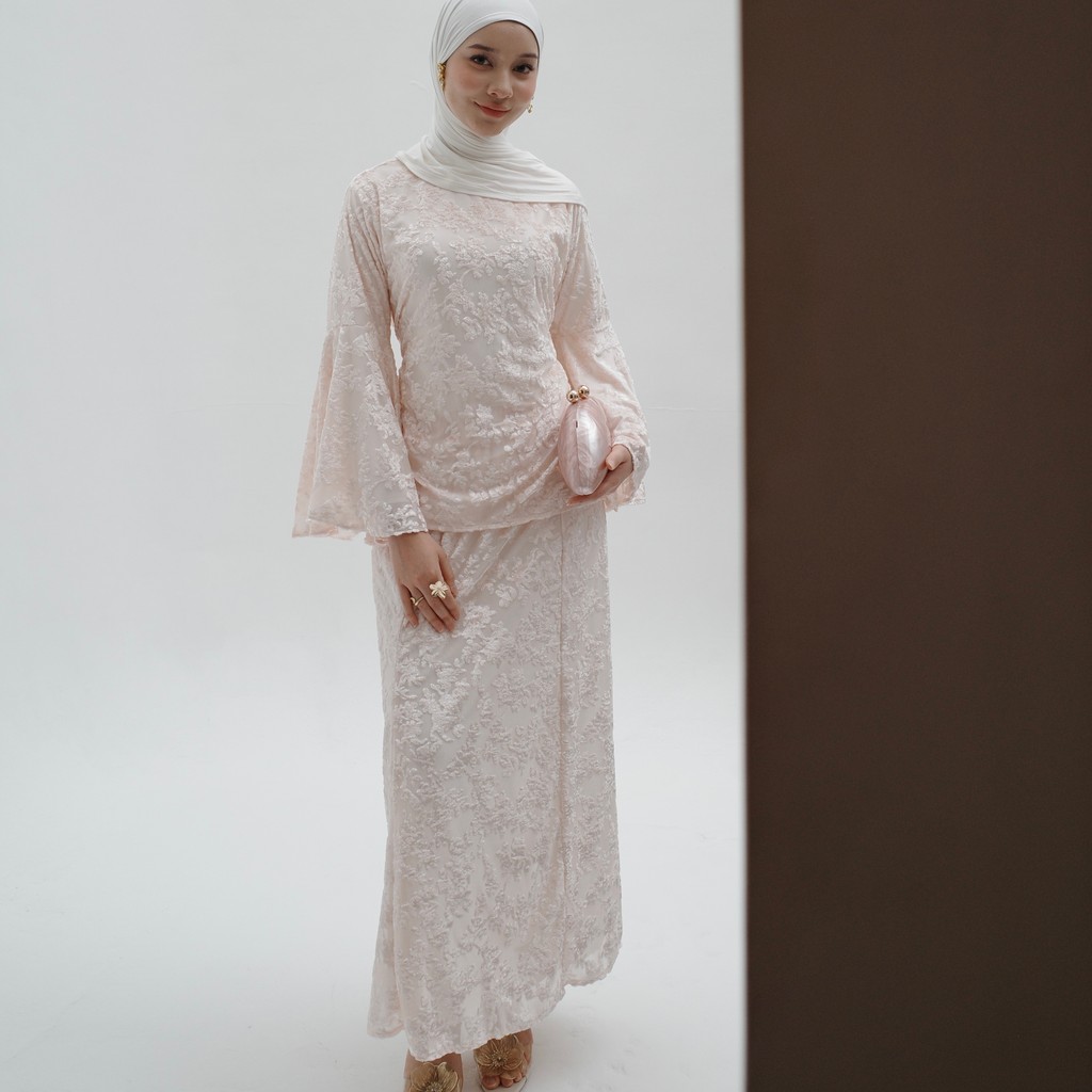 LEVIORA | MERAYU Luxe Velvet One Set (Setelan Atasan Rok Kondangan / Lebaran Setrok Lengan Panjang R