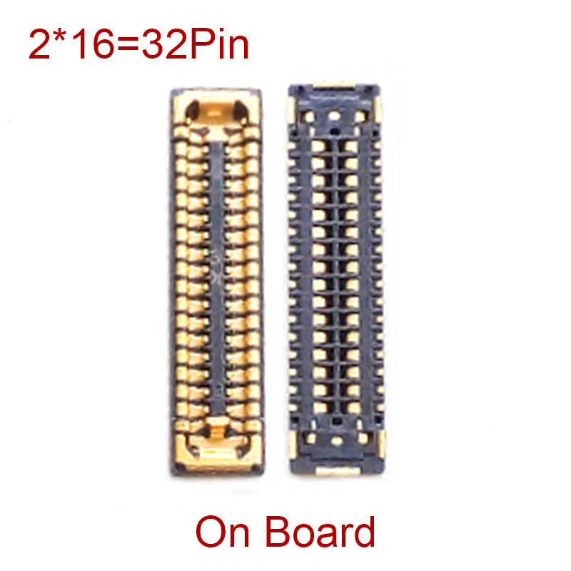 2Pcs LCD splay FPC Connector On Motherboard For Huawei P Smart Z Y9 Prime 2019 Y9s 2019/Enjoy 20/10/