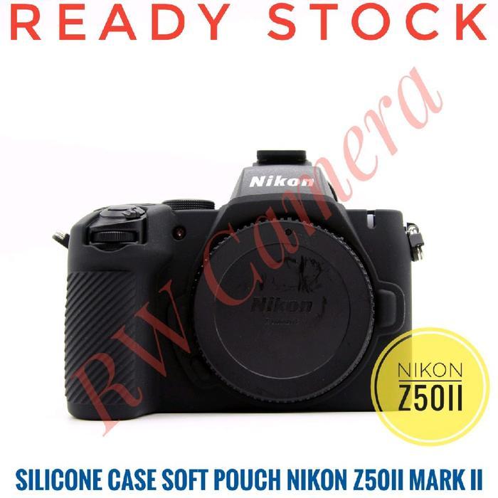 Z50II Silicone Case Nikon Z50 Mark II  Sarung Karet Silikon Bag Tas Protective Armor Soft Case Pouch