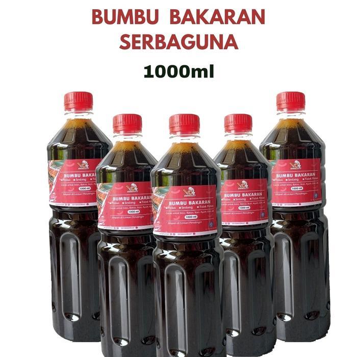 (1000ml) Bumbu Bakaran Organik Masakan BUMBU BAKARAN BAKSO, SOSIS, AYAM, IKAN, GRILL DAGING, DLL Bot