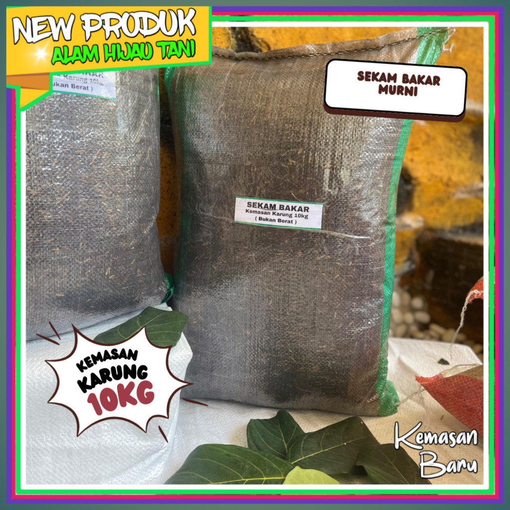[COD]  AHT - Sekam Bakar 1 Karung Ukuran 10 - Media Tanam Sekam Bakar 1 Karung