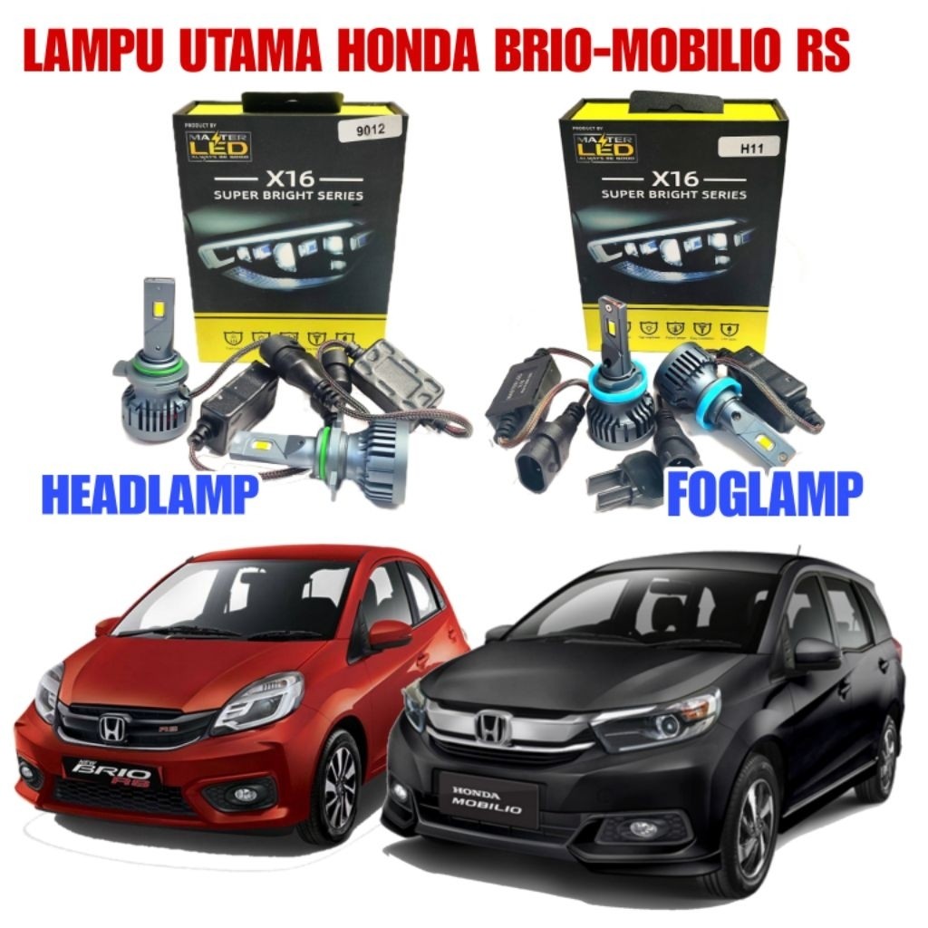 Lampu Utama Honda Brio RS Mobilio RS 2016-2017