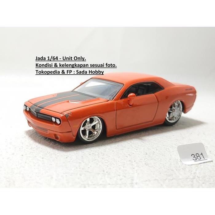 Jada Big Time Muscle Skala 1/64 Dodge Challenger Concept Orange