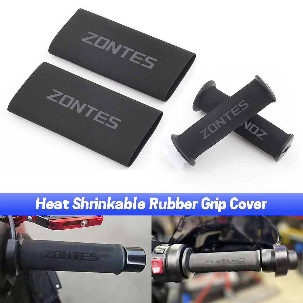 For Zontes ZT125M 125M 350M 350D 350S 350E all year Motorcycle Universal Heat Shrinkable Grip Cover 