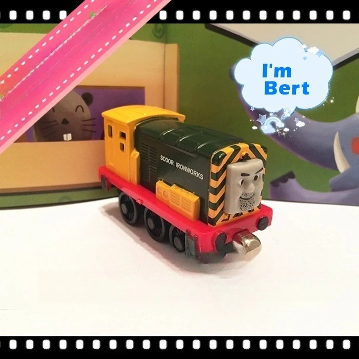 Magnetic Thomas and Friends Train Toys Boys ecast Railway Bert Arry Metal Model Vehicles Birthday Gi