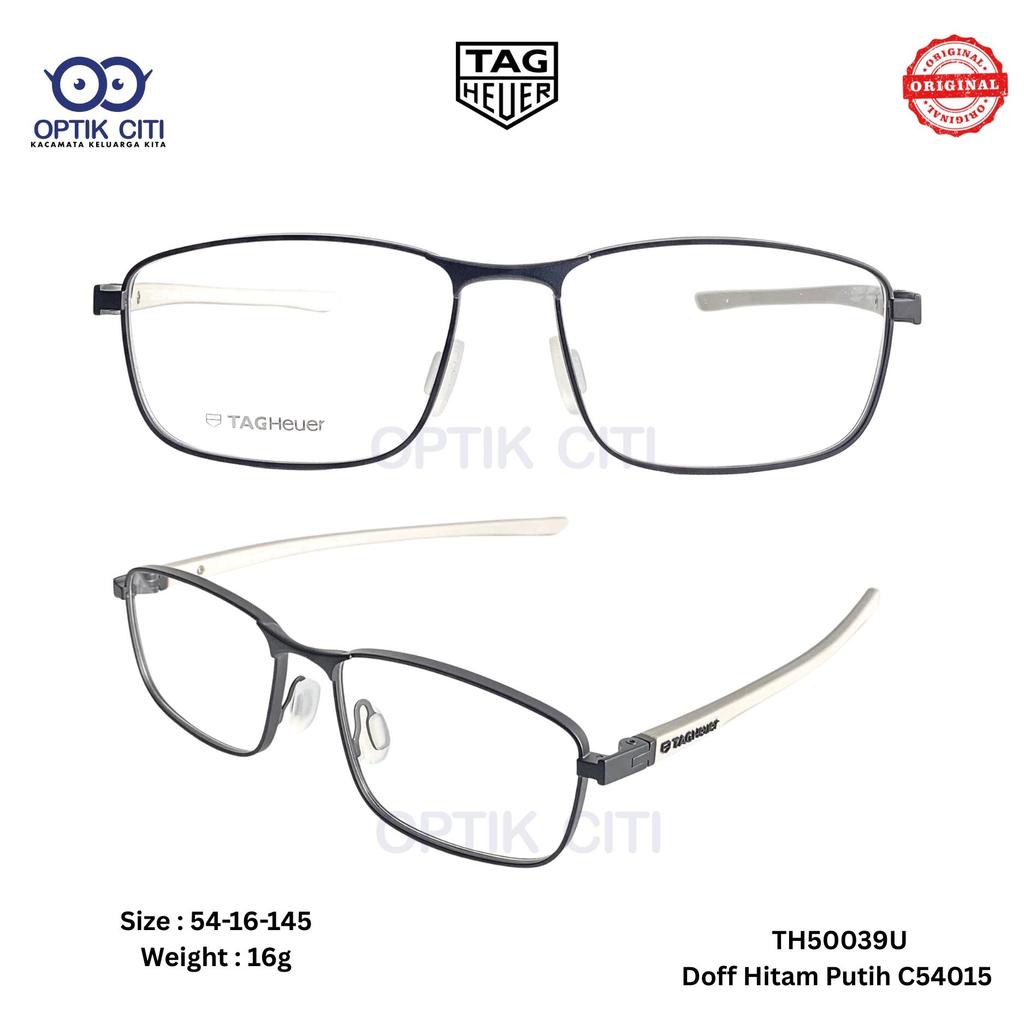 Frame Kacamata Pria Tag Heuer Essential  TH 50039 U - 015 - S 54 Original