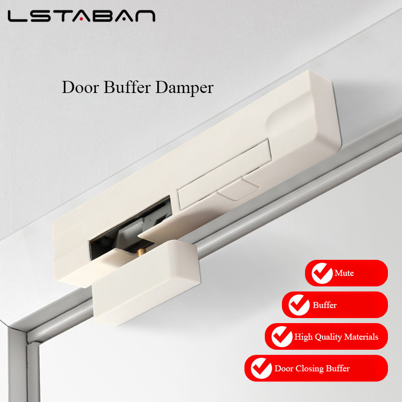 Penutup Pintu Kamar Tidur yang Dapat Disesuaikan, Peredam Bantalan Pintu Kayu, Bantalan Pintu Terbuk